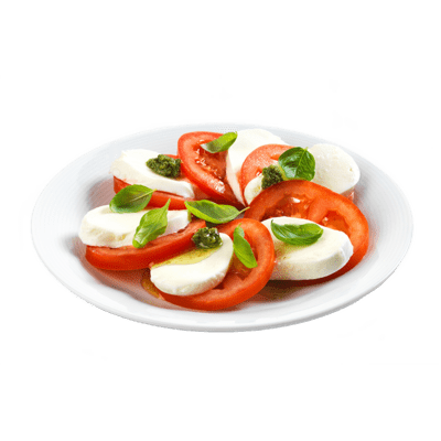 Tomaten mit Mozzarella