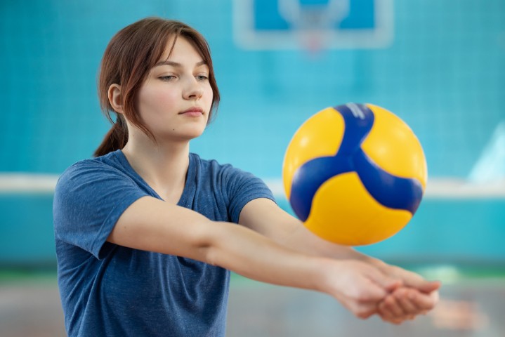 Volleyball spielen